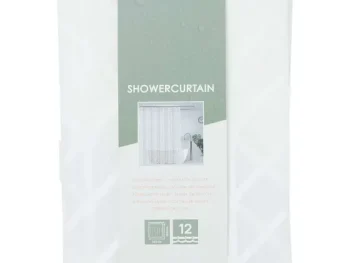 Fashion Cascata Douchegordijn Grijs,Print,Zwart