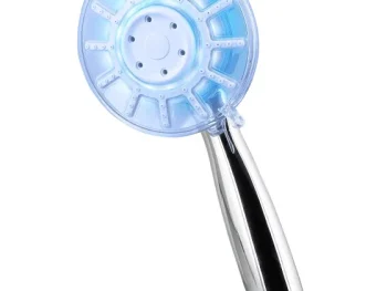 Outlet Cascata Douchekop Met Ledlicht Zilver