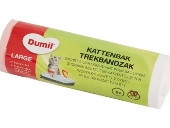 Clearance Dumil Kattenbakzakken Trekband