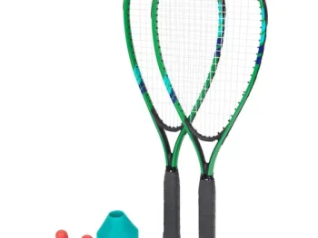 Online Mini Matters Fast Badmintonset Blauw,Groen