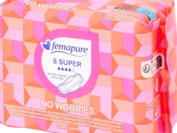 Fashion Palmolive Femapure No Worries Maandverband Super