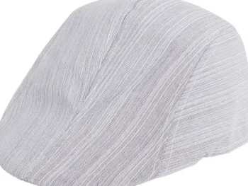 New McGregor Flatcap Blauw,Print,Zwart