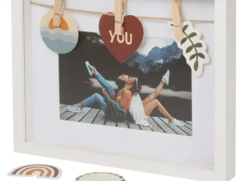 Clearance Merk Fotolijst Met Tags Beige,Zwart,Wit