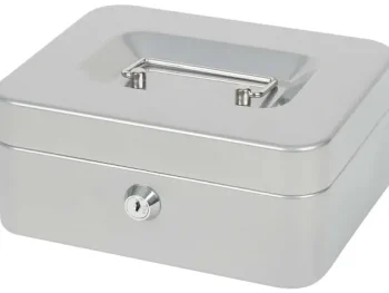 Best Office Essentials Geldkist Blauw,Zilver,Zwart