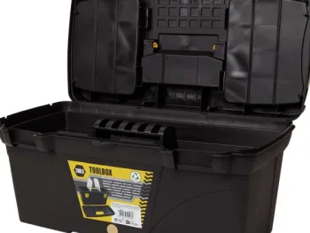 Best FERM Gereedschapskoffer Zwart