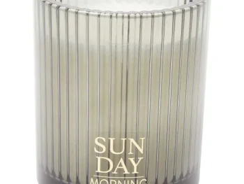 Hot Candra Geurkaars In Glas Zwart,Groen,Oranje,Geel