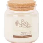 Hot Candra Geurkaars In Glas Blauw,Groen,Transparant