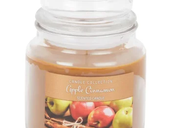 Outlet Candra Geurkaars In Glazen Pot Bruin,Roze,Rood