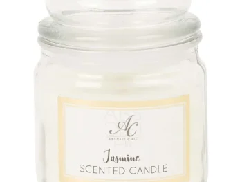 Discount Candra Geurkaars In Glazen Pot Bruin,Rood,Wit