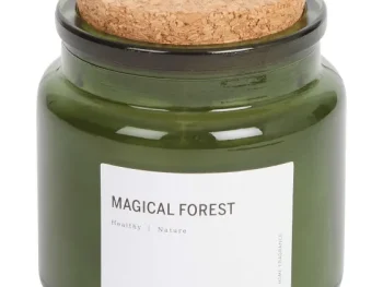 Outlet Candra Geurkaars Met Kurken Deksel