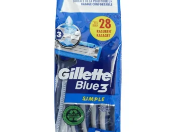 New Gillette Blue3 Scheermesjes Simple Blauw