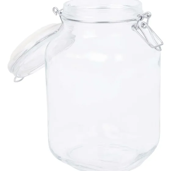 glazen-voorraadpot-BnnLuobz-1.webp Discount Lock & Lock Glazen Voorraadpot Transparant