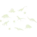 New Mini Matters Glow-In-The-Dark-Figuren Meerkleurig