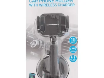 Discount Grundig Telefoonhouder Met Draadloze Oplader