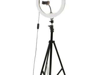 Clearance Grundig Xxl Selfie Ringlamp Zwart,Wit
