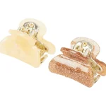 New Schrunchmiez Haarclips Meerkleurig,Paars,Print,Roze,Wit