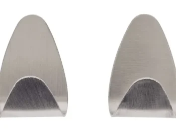 New Cascata Handdoekhaak Zilver