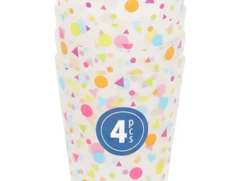 Hot Merk Herbruikbare Partybekers Transparant,Print