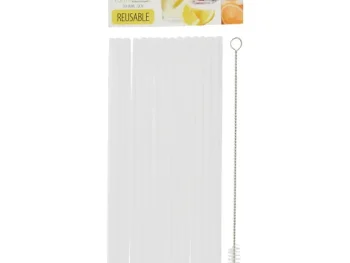 Outlet Rösle Herbruikbare Rietjes Met Schoonmaakborstel Transparant,Blauw,Groen,Roze