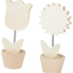New Disney Hobby Flora Houten Bloemenknijpers Bruin