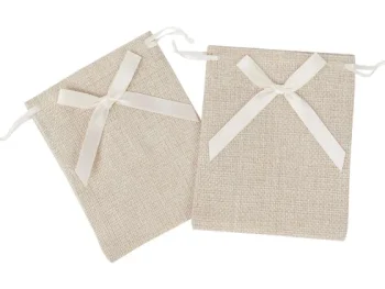 Best Merk Hobby Flora Katoenen Cadeauzakjes Beige