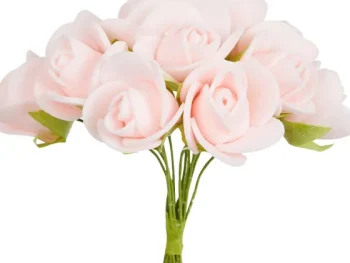 Best Merk Hobby Flora Kunstboeket Rood,Roze,Wit