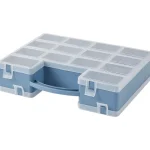 Sale Office Essentials Hobbybox Blauw,Grijs,Transparant,Zwart