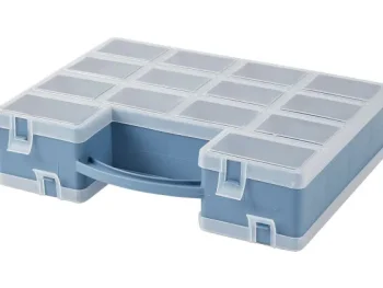 Sale Office Essentials Hobbybox Blauw,Grijs,Transparant,Zwart