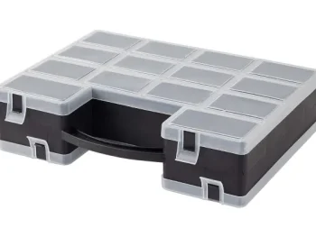 Sale Office Essentials Hobbybox Blauw,Grijs,Transparant,Zwart