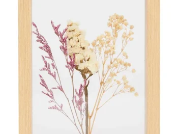 Sale Merk Home Accents Fotolijst Met Droogbloemen Beige,Meerkleurig