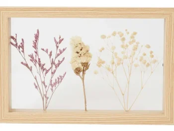 Fashion Merk Home Accents Fotolijst Met Droogbloemen Beige