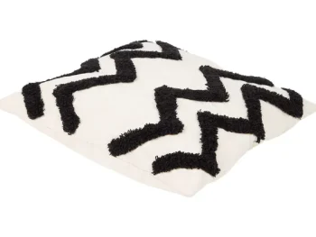 Fashion Code Maison Home Accents Getufte Kussenhoes Beige,Print