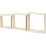 Online Merk Home Accents Houten Wandboxen Beige,Bruin