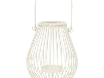 Fashion Merk Home Accents Metalen Lantaarn Zwart,Wit