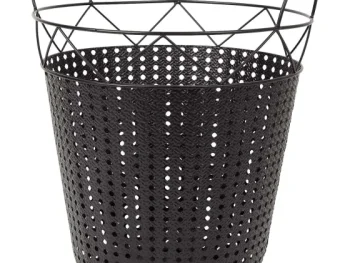 Discount Merk Home Accents Metalen Mand Zwart