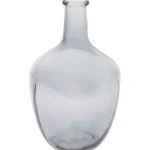 Fashion Merk Home Accents Vaas Malia Transparant,Zwart,Groen