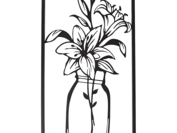 Fashion Merk Home Accents Wanddecoratie Zwart