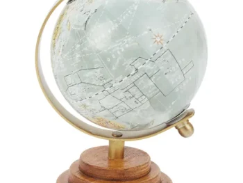 Sale Merk Home Accents Wereldbol Print