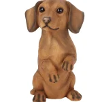 Sale Merk Hond Tuinbeeldje Meerkleurig