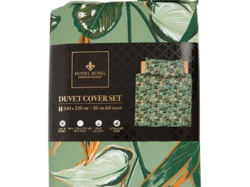 Sale Hotel Royal Dekbedovertrek Beige,Grijs,Print,Wit