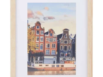 New Merk Houten Fotolijst Beige,Zwart