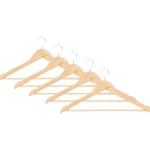 Fashion Merk Houten Kledinghangers Beige