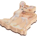 Hot Office Essentials Houten Stempel Bruin,Print