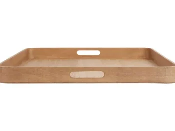 Outlet Staub Houten Tray Beige,Bruin