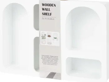 Online Merk Houten Wandkast Taupe,Wit