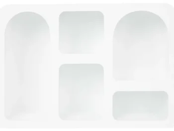 Online Merk Houten Wandkast Taupe,Wit