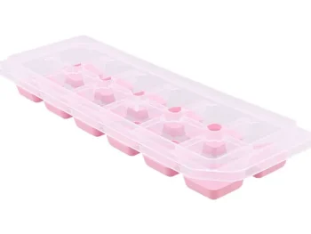 Best VitaVerde Ijsblokjesmaker Met Deksel Blauw,Groen,Roze,Geel