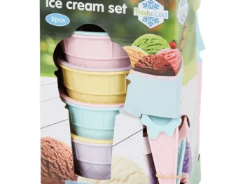 Hot Merk Ijscoupe-Set Meerkleurig