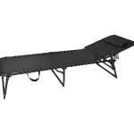 Best Merk Inklapbaar Ligbed Zwart