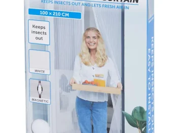 New Grundig Insectengordijn Wit